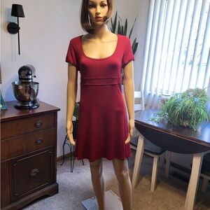 BCBGMaxAzria Red Mini Dress